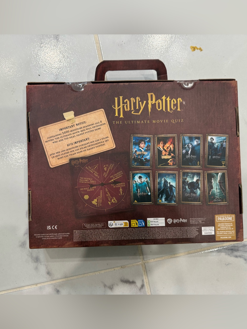 Harry Potter Movie Quiz Game